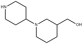 [1-(piperidin-4-yl) piperidin-3-yl] methanol hydrochloride Struktur
