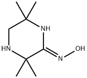 Piperazinone, 3,3,6,6-tetramethyl-, oxime, (Z)- (9CI) Structure