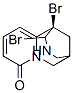 (1R)-Dibromo-1,2,3,4,5,6-hexahydro-1,5-methano-8H-pyrido[1,2-a][1,5]diazocin-8-one Struktur