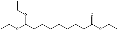 9,9-Diethoxynonanoic acid ethyl ester 结构式