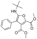 2,3-Furandicarboxylic  acid,  5-[(1,1-dimethylethyl)amino]-4-phenyl-,  dimethyl  ester  (9CI) Structure