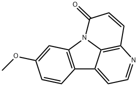 9-METHOXYCANTHIN-6-ONE Struktur