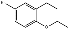 Benzene, 4-bromo-1-ethoxy-2-ethyl- (9CI) Struktur