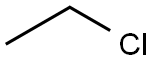 Ethyl chloride 结构式