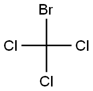 Bromotrichloromethane Structure