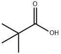 Pivalic acid  Struktur