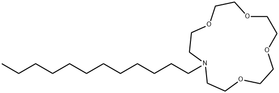 75006-56-3 13-dodecyl-1,4,7,10-tetraoxa-13-azacyclopentadecane