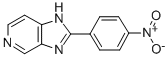 2-(4-Nitrophenyl)-1H-imidazo(4,5-c)pyridine 结构式