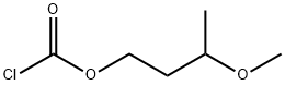 3-Methoxybutyl chloroformate Struktur
