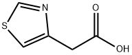 1,3-チアゾール-4-イル酢酸 HYDROCHLORIDE 化学構造式