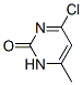 2(1H)-Pyrimidinone, 4-chloro-6-methyl- (9CI) Struktur