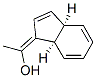 Ethanol, 1-(3a,7a-dihydro-1H-inden-1-ylidene)-, (1Z,3aalpha,7aalpha)- (9CI) Structure