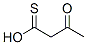 Butanethioic acid, 3-oxo- (9CI) Structure