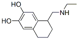 2,3-Naphthalenediol, 5-[(ethylamino)methyl]-5,6,7,8-tetrahydro- (9CI) 结构式