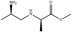 D-Alanine, N-(2-aminopropyl)-, methyl ester, (R)- (9CI),750533-26-7,结构式