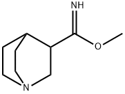 1-Azabicyclo[2.2.2]octane-3-carboximidicacid,methylester(9CI),750536-95-9,结构式