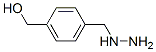 Benzenemethanol, 4-(hydrazinomethyl)- (9CI) Structure