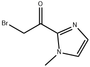 Ethanone, 2-bromo-1-(1-methyl-1H-imidazol-2-yl)- (9CI) 化学構造式