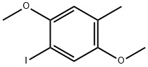 1-IODO-2,5-DIMETHOXY-4-METHYLBENZENE Structure