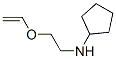 Cyclopentanamine, N-[2-(ethenyloxy)ethyl]- (9CI),75059-50-6,结构式