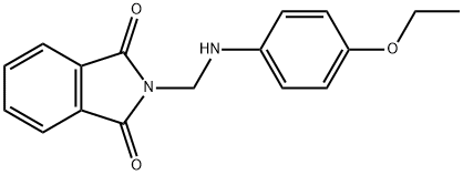 2-{[(4-Ethoxyphenyl)amino]methyl}-1H-isoindole-1,3(2H)-dione Structure
