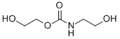 2-hydroxyethyl 2-hydroxyethyl-carbamate  Struktur