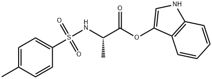 1H-Indol-3-yl-N-[(4-methylphenyl)sulfonyl]-L-alaninat