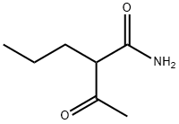 Pentanamide, 2-acetyl- (9CI) Structure