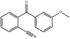 2-CYANO-3'-METHOXYBENZOPHENONE 结构式