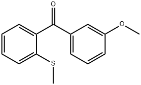 3-METHOXY-2'-메틸티오벤조페논