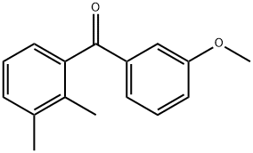 2,3-DIMETHYL-3'-METHOXYBENZOPHENONE,750633-69-3,结构式