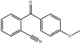 2-CYANO-4'-METHOXYBENZOPHENONE,750633-78-4,结构式