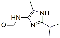 Formamide, N-[5-methyl-2-(1-methylethyl)-1H-imidazol-4-yl]- (9CI) Structure