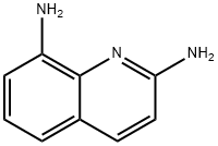 2,8-Quinolinediamine Struktur