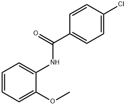 4-Chloro-N-(2-Methoxyphenyl)benzaMide, 97% Struktur