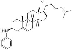 胆固醇苯胺,7510-04-5,结构式