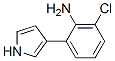 4-(2-amino-3-chlorophenyl)pyrrole 结构式
