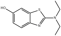 2-(DIETHYLAMINO)BENZO[D]THIAZOL-6-OL 结构式