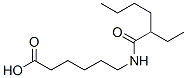 6-[(2-ethyl-1-oxohexyl)amino]hexanoic acid Structure