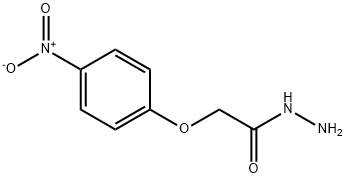 4-NITROPHENOXYACETIC ACID HYDRAZIDE Struktur