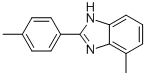4-METHYL-2-(4-METHYLPHENYL)-1H-BENZIMIDAZOLE,75134-04-2,结构式