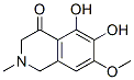 4(1H)-Isoquinolinone, 2,3-dihydro-5,6-dihydroxy-7-methoxy-2-methyl- (9CI) Struktur