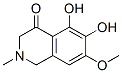 4(1H)-Isoquinolinone, 2,3-dihydro-5,6-dihydroxy-7-methoxy-2-methyl- (9CI) 化学構造式