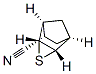 3-Thiatricyclo[3.2.1.02,4]octane-6-carbonitrile,(1alpha,2beta,4beta,5alpha,6alpha)-(9CI) 结构式