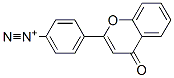 Benzenediazonium, 4-(4-oxo-4H-1-benzopyran-2-yl)- (9CI)|