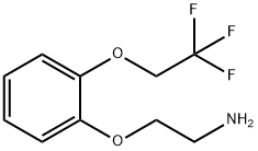 2-[2-(2,2,2-三氟乙氧基)苯氧基]乙胺, 751476-91-2, 结构式