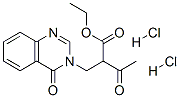 75159-44-3 ethyl 3-oxo-2-[(4-oxoquinazolin-3-yl)methyl]butanoate dihydrochloride