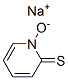 sodium 1-oxidopyridine-2-thione Struktur