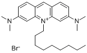 10-壬基吖啶橙溴化物, 75168-11-5, 结构式