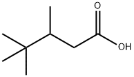 3,4,4-TRIMETHYLPENTANOIC ACID Struktur